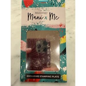 Maniology MXM036 Mani x Me Stamping Plate Unicorn Fantasy Rainbow